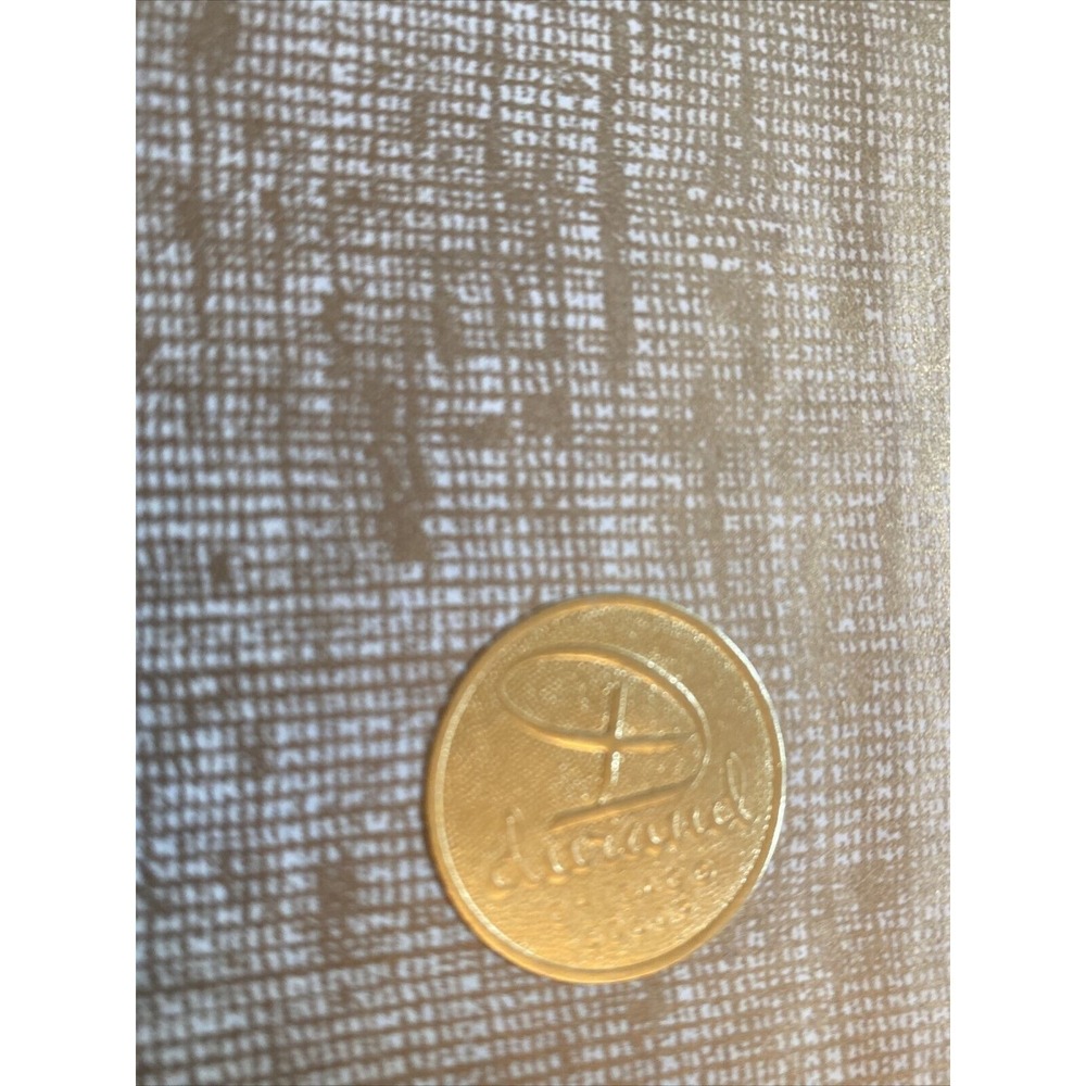 Decorel Scrapbook Gold Vintage Embossed Metallic Post Bound Memory Book Retro - Picture 6 of 7